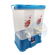 Elianware Dual Two Compartment Beverage Drink Dispenser Water Container 20 Liter, Bekas Air 1520