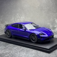 GT SPIRIT 1: 18 Porsche TAYCAN TURBO GT Simulation Car Model GT520
