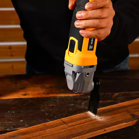 DEKO DKOM40LD1 Electric Multifunction Oscillating Tool 220V Electric Trimmer Saw Variable Speed for 