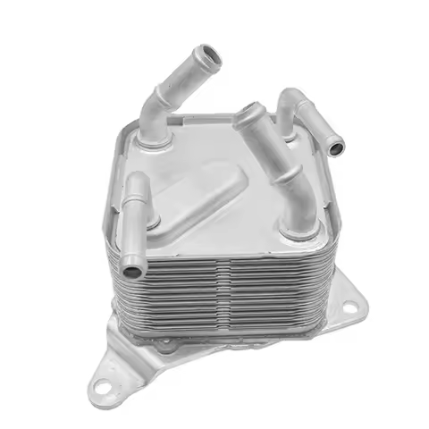 H5-1 Piece Oil Radiator Transmission Oil Cooler Silver Metal For Mitsubishi Outlander 2012-2022 GF7 