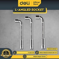 Deli L-Shaped Socket Wrench Size 14 / 17 / 19 mm EDL42XX