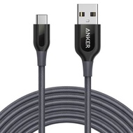Anker｜Powerline+ USB-C轉USB充電線3公尺數據傳輸線 ( A82670A1 )