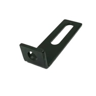 [GR]Black Motorcycle Spotlight Bracket Rugged Alloy Construction Slidable Adjustment