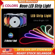 5 Meter Narrow Neon Strip Light DC 12V Waterproof Flexible Led Strip Light Led Neon Light Neon Light