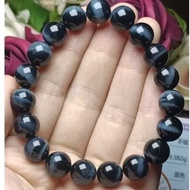 ((certificate) Premium Collection Grade 7A Natural Blue Tiger Eye Accessories 10mm (with certificate