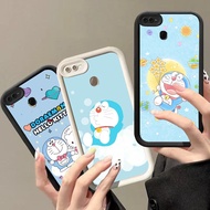 BK-10 Doraemon Shockproof Casing for OPPO A7 F7 A12s A12 F9 A5S Realme 2 Pro