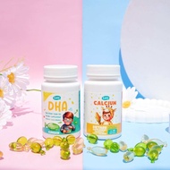 Luca DHA ลูก้าน้ำมันตับปลาทูน่า ลูก้าดีเอชเอ Luca Calcium ลูก้าแคลเซียม กระปุก 30 ซอฟเจล ทานง่าย ไม่