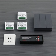 86-Type Smart Wireless Wall Switch & Mini RF433MHz Relay Receiver Kit for LED Lamp Socket
