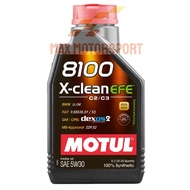 4L 4LITRE MOTUL 8100 X-CLEAN EFE 5W30 C2 / C3 (4 x 1 LITRE / 1L) 100% SYNTHETIC ENGINE OIL