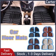 5 pcs/ set Universal Car Auto Floor Mats Floor Liner Pu Leather Car Floor Matting