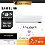 Samsung (2.0HP/2.5HP) WindFree™ Deluxe Inverter Air Conditioner | AR18BYFAMWKNME AR24BYFAMWKNME (Wind-Free AirCond Air Cond AR18BYFAMWKN AR24BYFAMWKN AR1-8BYFAMWK AR2-4BYFAMWK Samsung S-Inverter AR18BYF AR24BYF