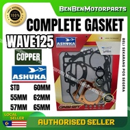 Wave125 Wave 125 Overhaul Gasket Complete Set Gasket Copper 55MM / 57MM / 60MM / 62MM / 65MM /70MM A