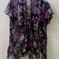 Ricki sheer top sz 16 (N 50)