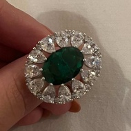 Evinco Timeless Emerald & Diamond Ring