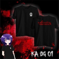 T-shirt Kaos Anime Dark Gathering Horror Yayoi Hozuki Cosplay KA DG 01