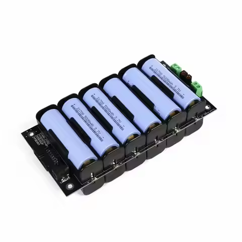 【FLASH DEAL】21700 Battery Holder 6S With 40A BMS 24V 21700 Power Wall/Battery Box Balancer Board Bat