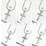 Stainless Necklace Cruz 22inch/55cm Snakechain