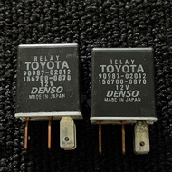 TOYOTA / PERODUA / PROTON 4 PIN FUSE RELAY 90987-02012 156700-1020 ORIGINAL USED FROM JAPAN🇯🇵