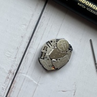 Old thin gold movement without calendar, 2 hands, 3 hands