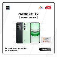 realme 14x 5G | 8GB + 128GB | 5,000mAh Battery | 15W Fast Charging