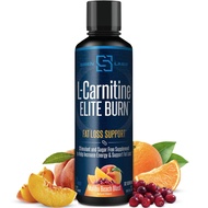 Siren Labs L-Carnitine Elite Burn Liquid Keto Fat Burner and Metabolism Activator - Fat Loss Support
