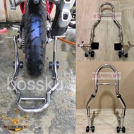 PADDOCK STAND STAINLESS STEEL BOBBIN / SWING ARM