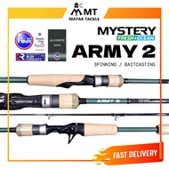 Mystery Army 2 SP / BC Toray Carbon Fuji Baitcast & Spinning Fishing Rod BC Casting Baitcasting