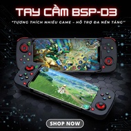BSP-D3 Multi-Platform Bluetooth Game Controller for Mobile PC Switch Compact, Lightweight Design, Fu