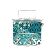 BDARI Stainless Steel Tiffin Carrier 2-Tier Food Container (10cm) [Free Add Name] Mangkuk Tingkat