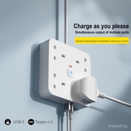 British Standard13A Power Strip Multi-socket High-power Conversion Socket British Standard Special P