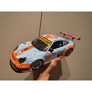 Mini Cut MINICHAMPS 1/18 PORSCHE PORSCHE 911 GT3 RSR 24H LE MANS 2006 gulf Color Matching Bay Oil Co