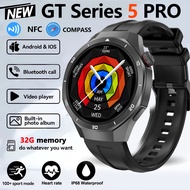 2025 New Smart Watches HD AMOLED Screen NFC GPS Tracker Bluetooth Call Health Waterproof Smartwatch 