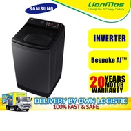 SAMSUNG 15kg / 13kg Inverter Bespoke AI™ Laundry Washer Washing Machine (2025) WA80F15S5CFQ WA80F13S