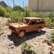 Custom made toy car model Range-Rover Classic
