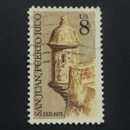 1971 Stamp USA-Complete Unique Used Stamp-8c 450th Anniversary Of San Juan, Puerto Rico