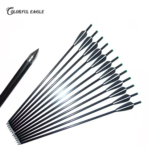 13 inches/17 inches/20 Inches Archery Hunting Crossbow Arrow Glassfiber Arrow (6/12/24/30PK)