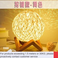 LP-8 🍒CM Nuofeng Moon Small Night Lamp Bedroom Bedside Creative Romantic and Sexy Starry Sky Room Atmosphere Christmas G