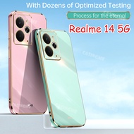 For Realme 14 5G 2025 Luxury Plating Casing For Realme 14 14Pro 14x 14+ 5G Realme 14 14 Pro 14 x 14 