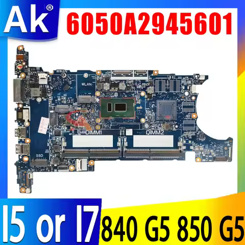 For HP 850 G5 Mainboard 6050A2945601 i5-8350U i7-8550U L15516-601 L15522-601 L15517-601 Laptop Mothe
