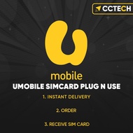 UMOBILE UMOB✈️SIM CARD READY STOCK | PLUG N USE