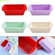 【HAWT】Non Stick Silicone Rectangle Pan for Mini Loaf Cake Bread Baking 19.2x9.5x5.5 cm