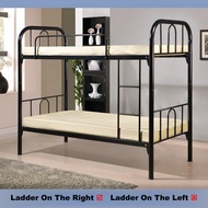 SAFARI Detachable Double Decker Bed Frame with Mattress &amp; Plywood