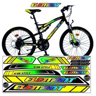 STICKER VARIATION STYLE ELEMENT BIKE STICKER VARIATION STRIPING