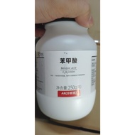 Benzoic acid C7H6O2 bottle 250g CAS 65-85-0 C6H5COOH