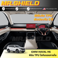 Haval H6 ฟิล์มใสกันรอยภายในรถ Haval H6 HEV / PHEV / ULTRA เนื้อฟิล์ม TPU