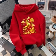 称 CNY 2026 Horse Year hoodie Chinese New Year Baju hoodie Woman Man#007 （M-3XL）S-5XL