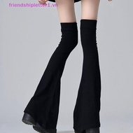 { FH Fashion }  Y2K Leg Stockings Elasticity Slimming Knee Socks Japanese Style Spicy Femboy Over Th