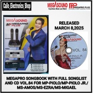 Megapro Plus Songbook With Full Songlist and CD Volume 84 For MP-PioloMP-Piolo JR