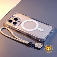 Clear Magnetic Phone Case For Honor X5C X5D Plus X70i X60 GT X10 Max GT Win Turbo RT Power 10 9 Lite