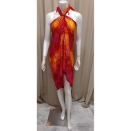 Rainbow pario kain tie dye beach pario beachwear kain pantai
